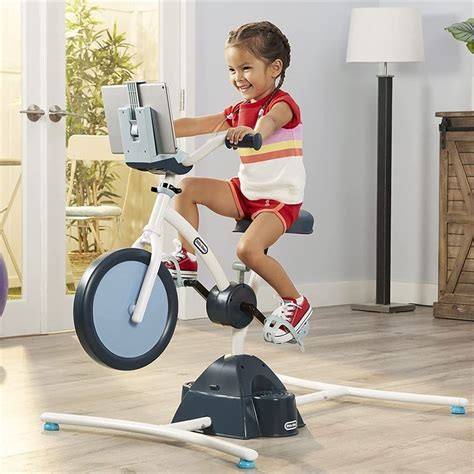 Exercise bikes are one of the most popular ways to work out at home—and now your <strong>little</strong> one can safely get in on the trend, too. . Little tikes pelican explore fit cycle